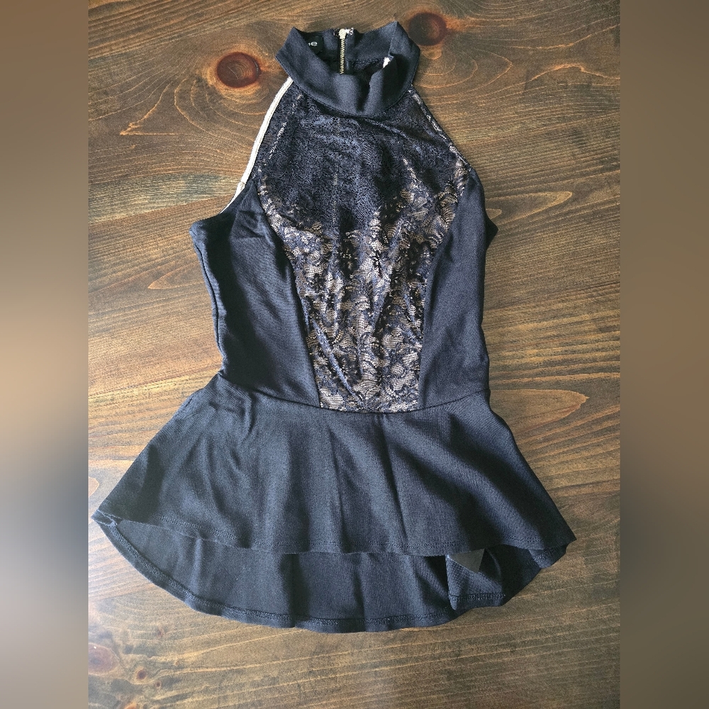 Black Lace Top